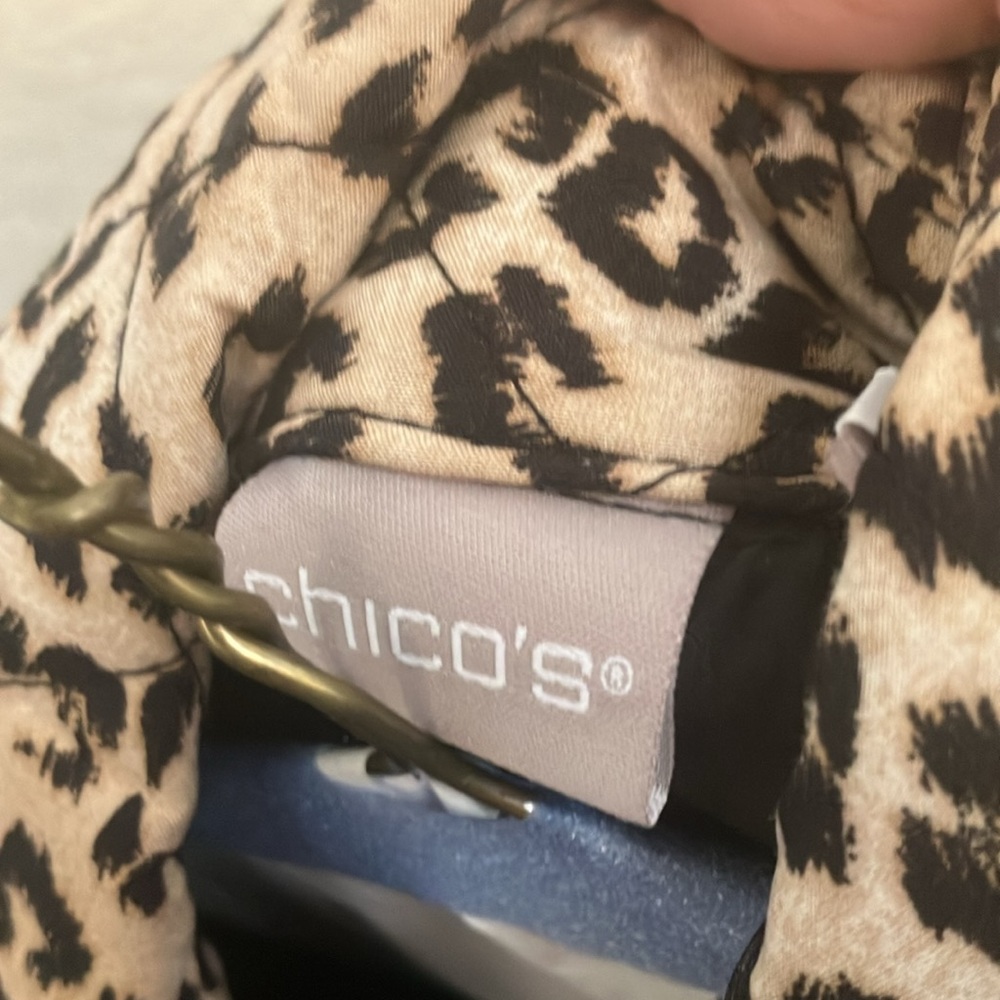 FINAL MARKDOWN Chico’s button front jacket 1 medi… - image 4